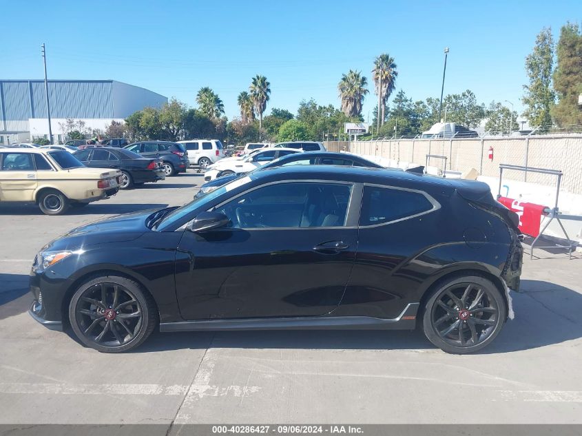 2019 Hyundai Veloster Turbo/Turbo R-Spec/Turbo VIN: KMHTH6AB3KU015978 Lot: 40286427