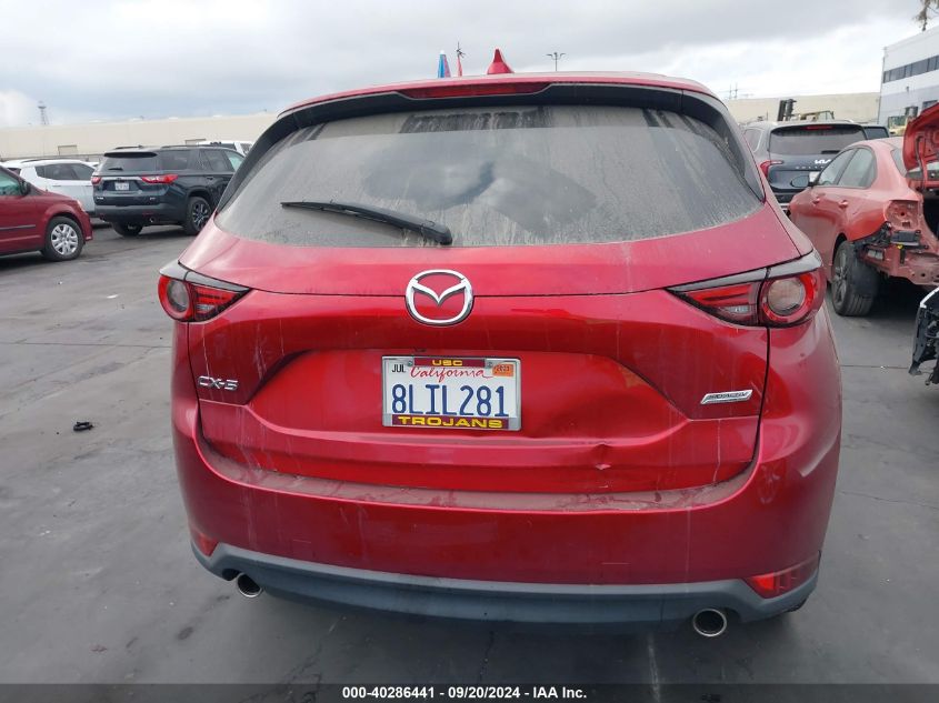 2019 Mazda Cx-5 Grand Touring VIN: JM3KFADM3K1642016 Lot: 40286441