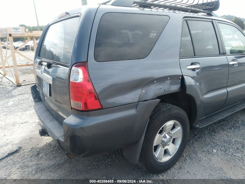 2007 Toyota 4Runner Sr5 V6 VIN: JTEBU14R578080463 Lot: 40286455