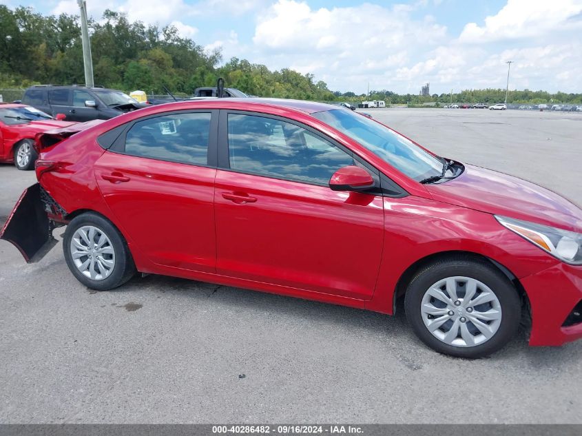 2022 Hyundai Accent Se VIN: 3KPC24A6XNE168339 Lot: 40286482