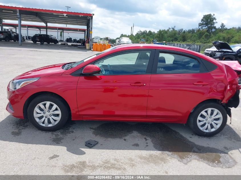 2022 Hyundai Accent Se VIN: 3KPC24A6XNE168339 Lot: 40286482