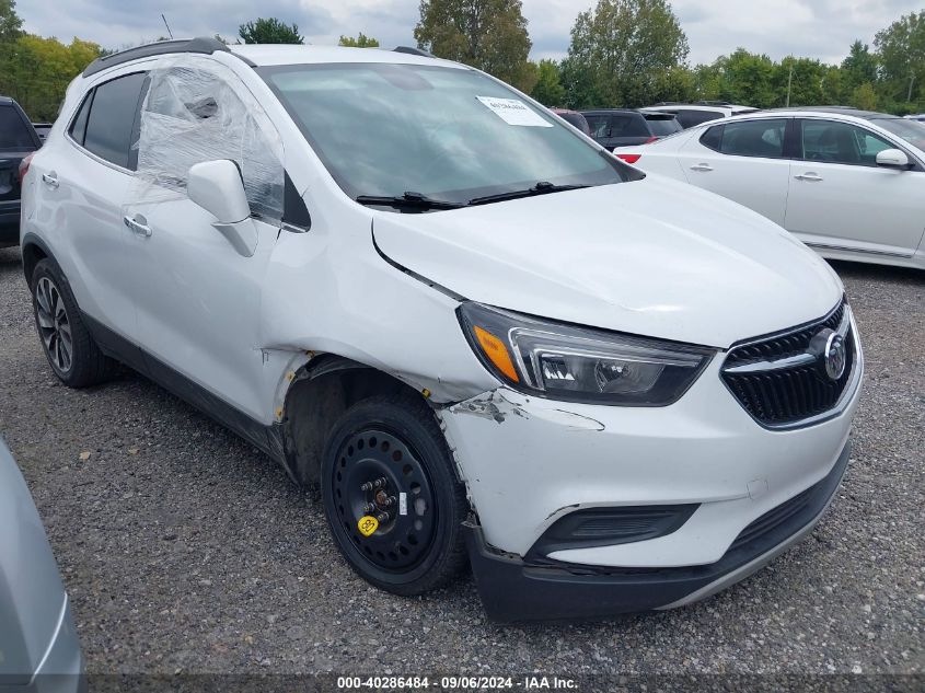 2021 Buick Encore Fwd Preferred VIN: KL4CJASB8MB352665 Lot: 40286484