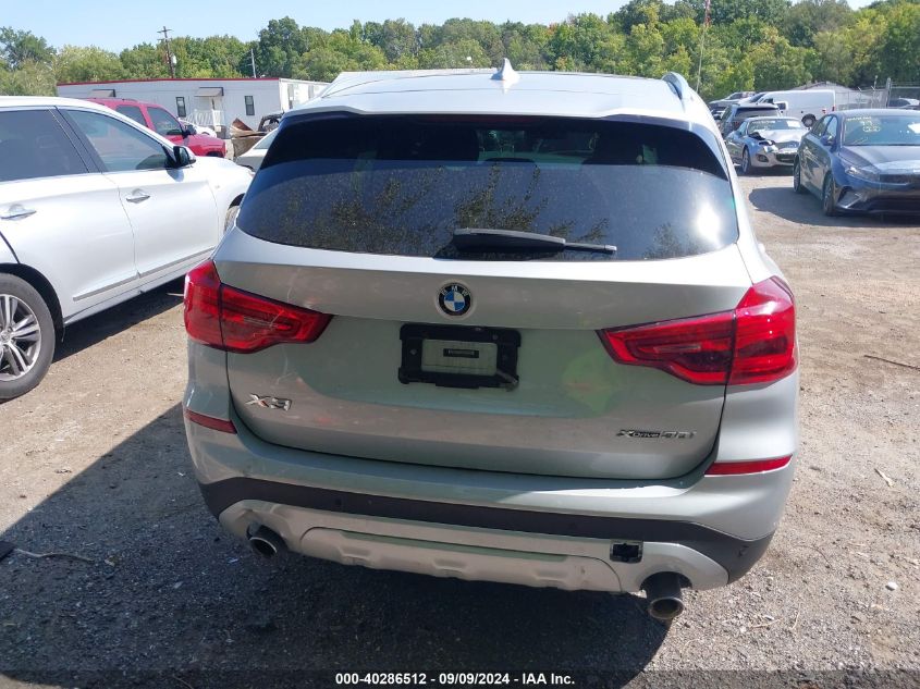 5UXTR9C57KLD91262 2019 BMW X3 xDrive30I