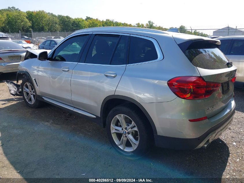 VIN 5UXTR9C57KLD91262 2019 BMW X3, Xdrive30I no.3