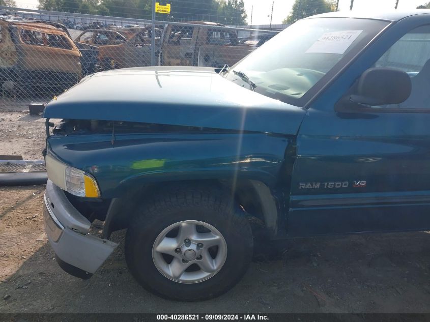 1999 Dodge Ram 1500 St VIN: 1B7HC16Y7XS150666 Lot: 40286521