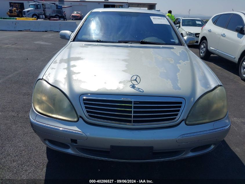 2002 Mercedes-Benz S 430 VIN: WDBNG70J62A255878 Lot: 40286527