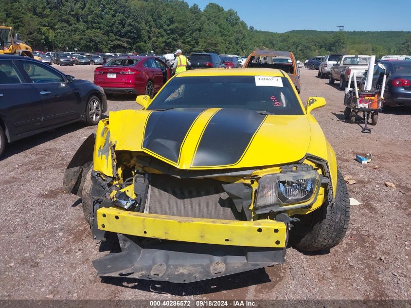 2012 Chevrolet Camaro Lt VIN: 2G1FB1E31C9200322 Lot: 40286572