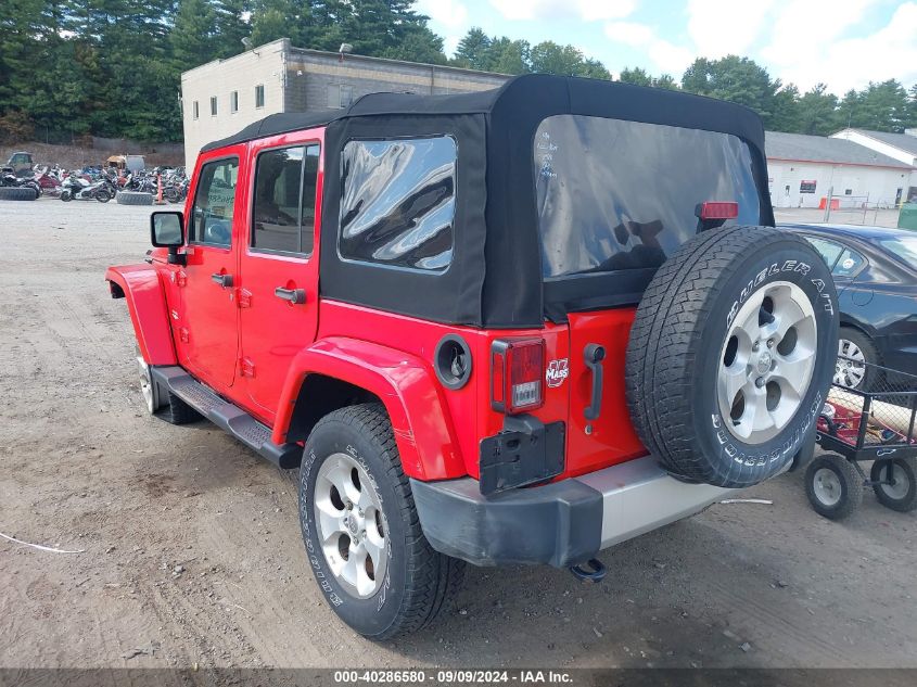 2015 Jeep Wrangler Unlimited Sahara VIN: 1C4BJWEG0FL563975 Lot: 40286580