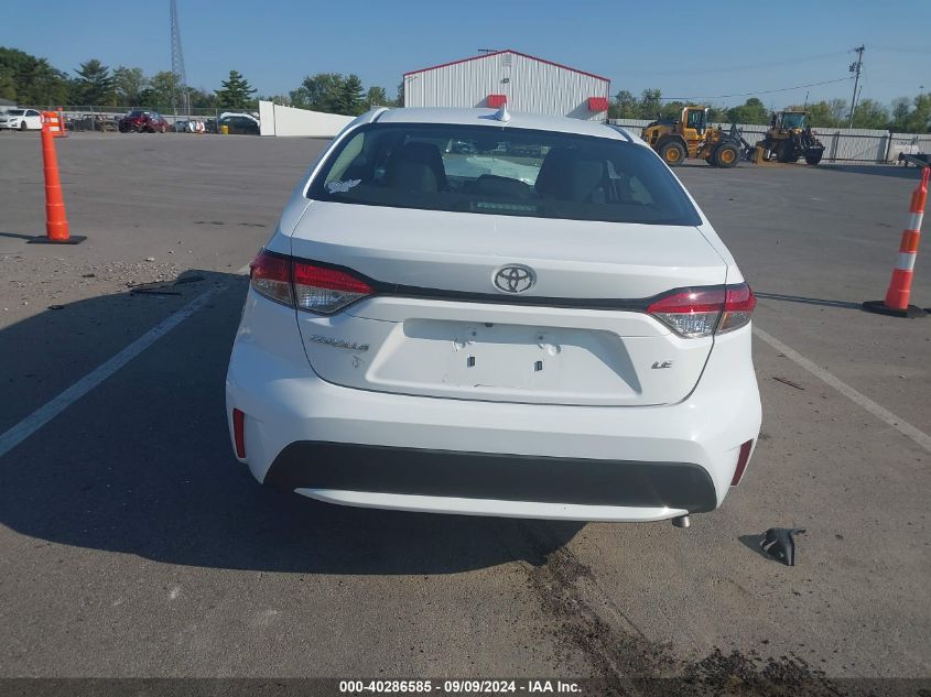 2021 Toyota Corolla Le VIN: 5YFEPMAE3MP232641 Lot: 40286585