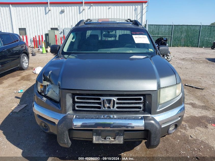 2007 Honda Ridgeline Rtl VIN: 2HJYK16567H551167 Lot: 40286593