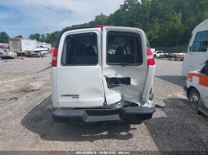 2015 Chevrolet Express 2500 Ls VIN: 1GAWGPFGXF1283182 Lot: 40286619