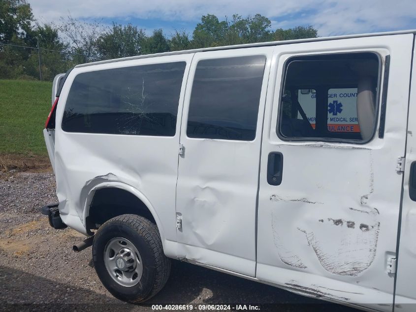 2015 Chevrolet Express 2500 Ls VIN: 1GAWGPFGXF1283182 Lot: 40286619