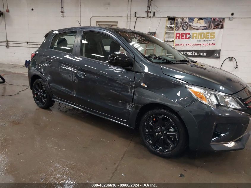 2024 Mitsubishi Mirage Black Edition VIN: ML32AWHJ3RH007774 Lot: 40286636