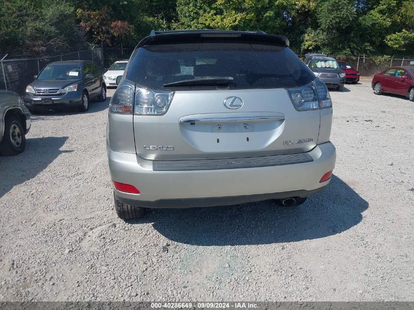 2007 Lexus Rx 400H VIN: JTJHW31U972033546 Lot: 40286649