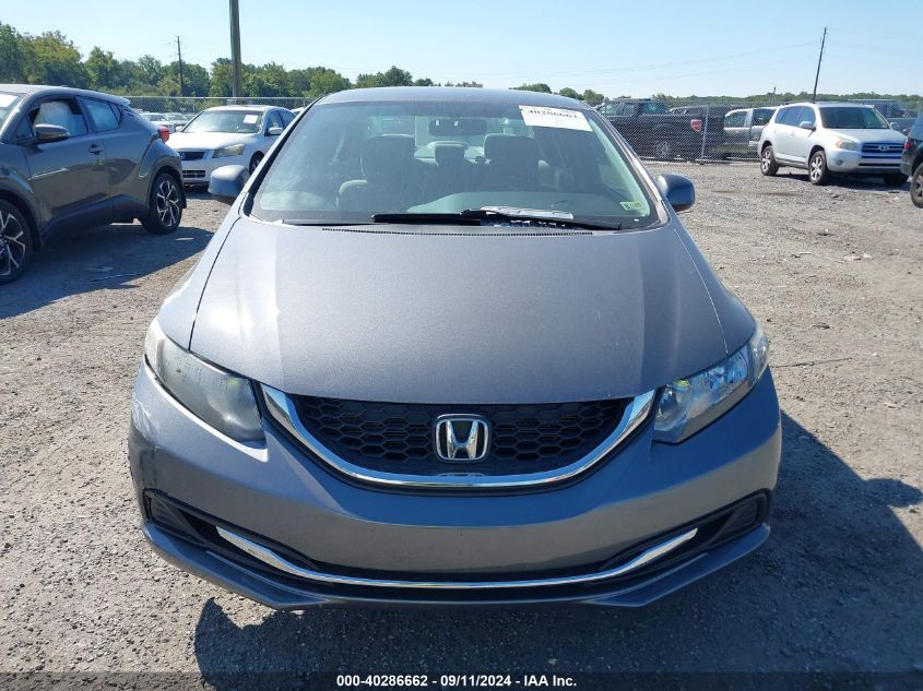 2013 Honda Civic Lx VIN: 19XFB2F56DE047470 Lot: 40286662