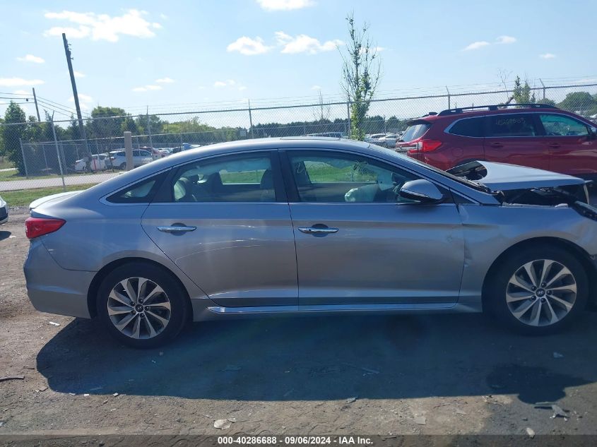 2016 Hyundai Sonata Sport VIN: 5NPE34AF7GH434551 Lot: 40286688