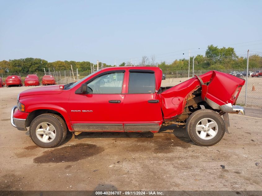 2002 Dodge Ram 1500 VIN: 3D7HU18NX2G138064 Lot: 40286707