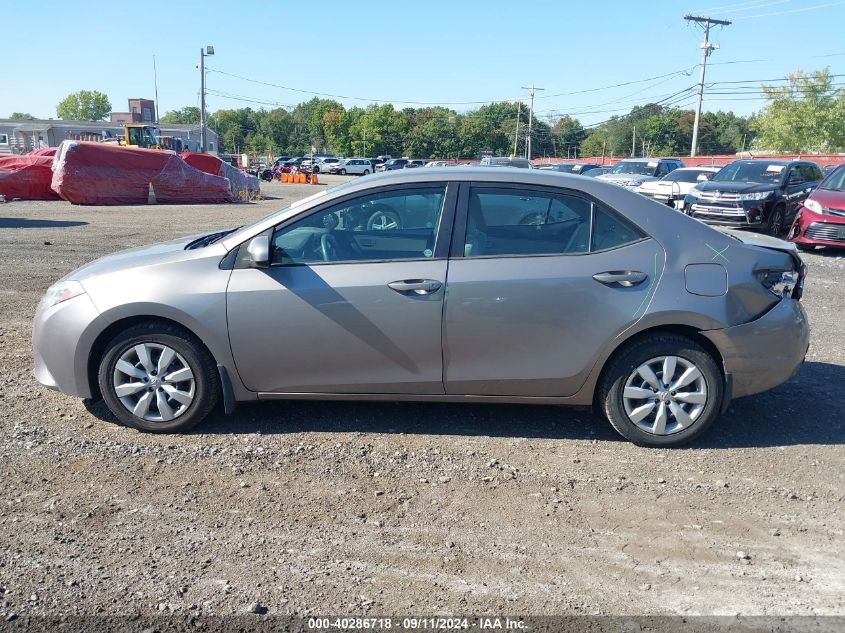 2016 Toyota Corolla Le VIN: 2T1BURHE5GC518834 Lot: 40286718