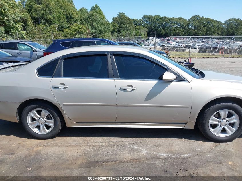 2012 Chevrolet Impala Ls VIN: 2G1WF5E39C1151915 Lot: 40286733