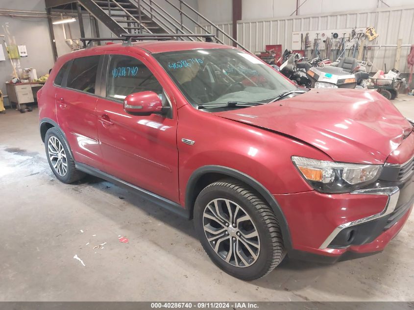 2017 Mitsubishi Outlander Sport Es/Se VIN: JA4AR3AUXHZ001638 Lot: 40286740