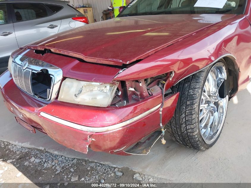 2002 Mercury Grand Marquis Ls VIN: 2MEFM75W72X648278 Lot: 40286772