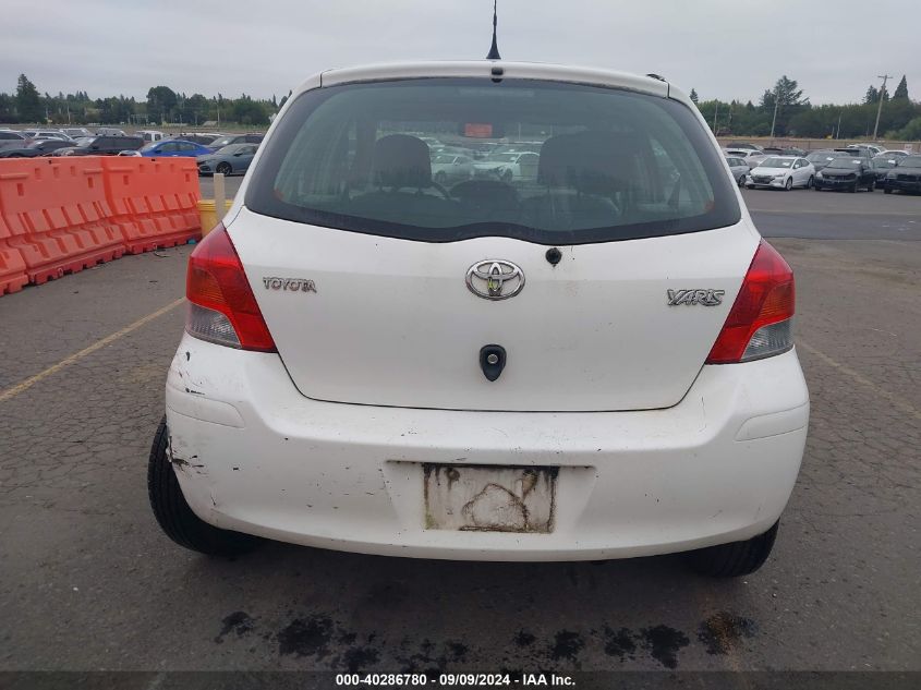 2010 Toyota Yaris VIN: JTDKT4K32A5307804 Lot: 40286780