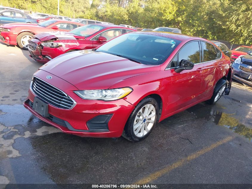 2020 FORD FUSION SE - 3FA6P0HD2LR218982