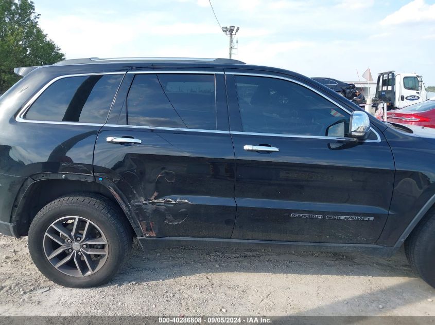 VIN 1C4RJFBGXHC836667 2017 JEEP GRAND CHEROKEE LIMITED 4X4