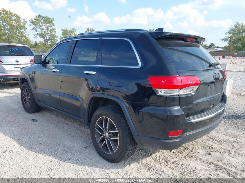 VIN 1C4RJFBGXHC836667 2017 JEEP GRAND CHEROKEE LIMITED 4X4