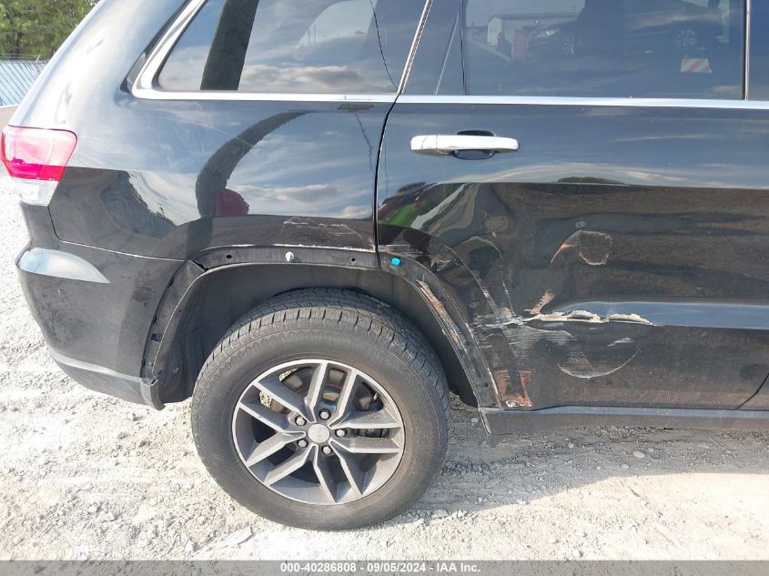 VIN 1C4RJFBGXHC836667 2017 JEEP GRAND CHEROKEE LIMITED 4X4