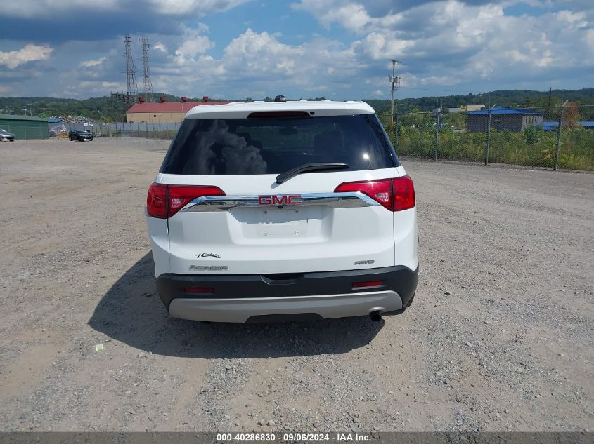 2019 GMC Acadia Sle-1 VIN: 1GKKNRLA8KZ275654 Lot: 40286830