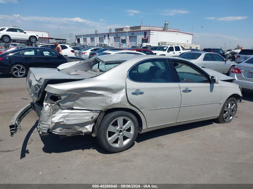 2005 Lexus Es 330 VIN: JTHBA30G755093659 Lot: 40286840