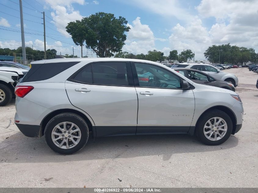 2019 Chevrolet Equinox Ls VIN: 3GNAXHEV9KS627804 Lot: 40286922