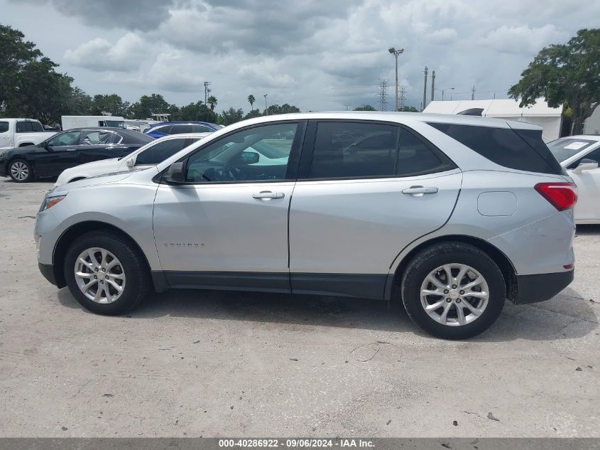 2019 Chevrolet Equinox Ls VIN: 3GNAXHEV9KS627804 Lot: 40286922