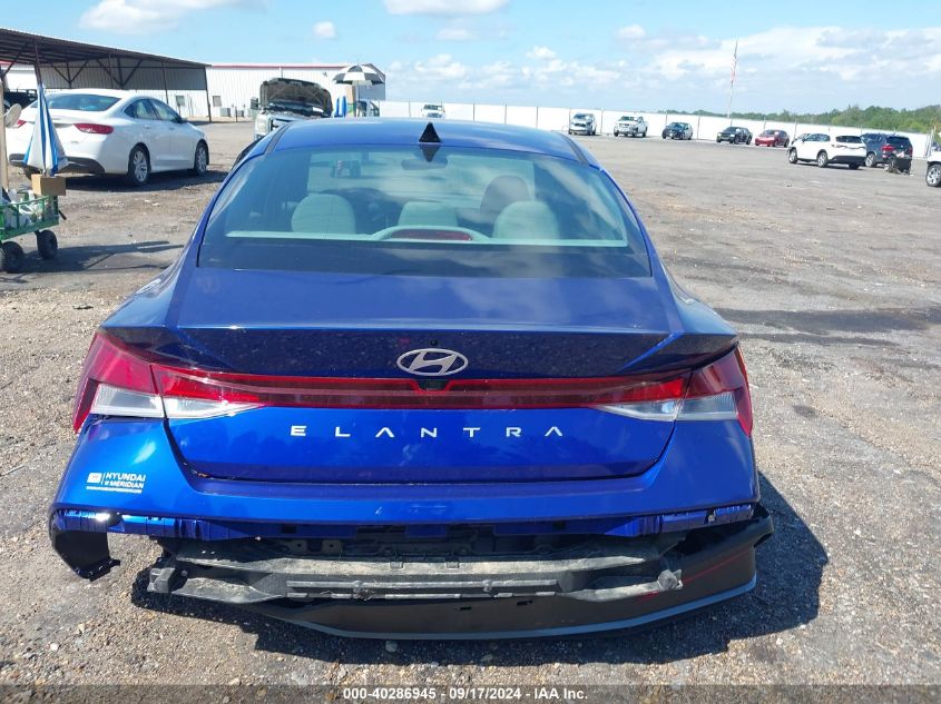 2024 Hyundai Elantra Sel VIN: KMHLM4DG6RU649657 Lot: 40286945