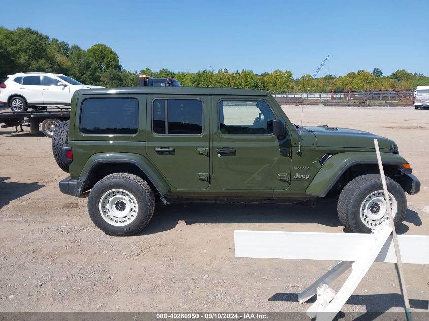 2023 Jeep Wrangler 4-Door Sahara 4X4 VIN: 1C4HJXEG8PW571130 Lot: 40286950