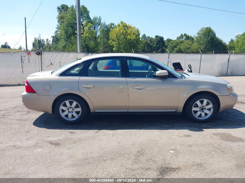 2007 Ford Five Hundred Sel VIN: 1FAHP241X7G160195 Lot: 40286960