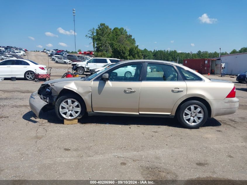 2007 Ford Five Hundred Sel VIN: 1FAHP241X7G160195 Lot: 40286960