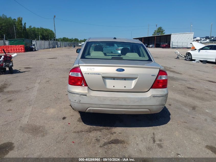 2007 Ford Five Hundred Sel VIN: 1FAHP241X7G160195 Lot: 40286960