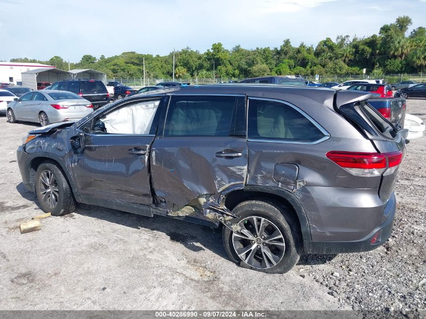 5TDZARFHOKS060656 2019 Toyota Highlander Le