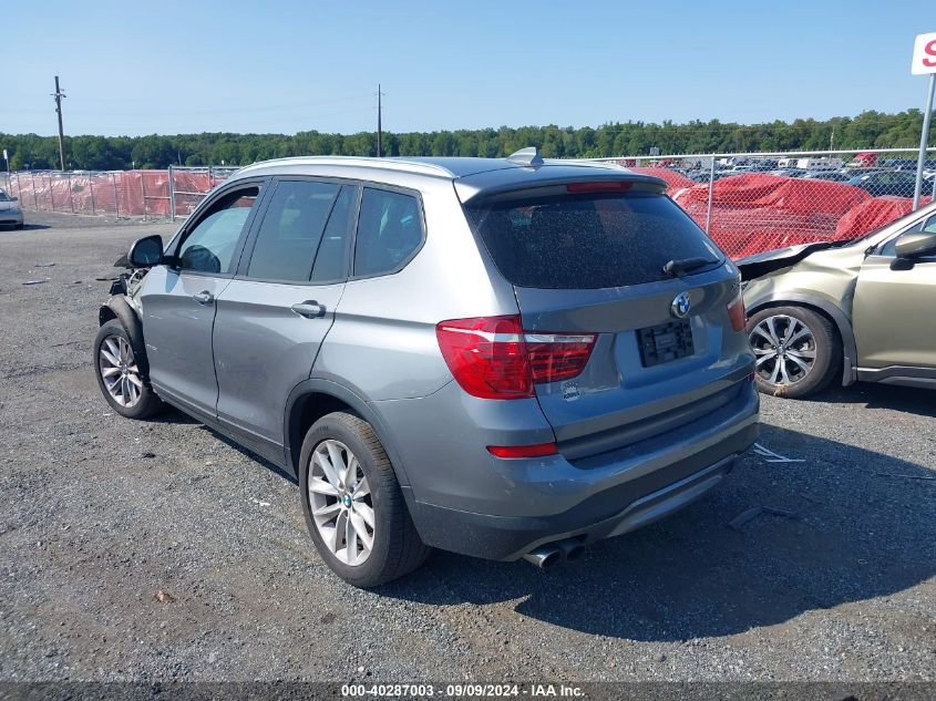 VIN 5UXWX9C52H0T00263 2017 BMW X3, Xdrive28I no.3