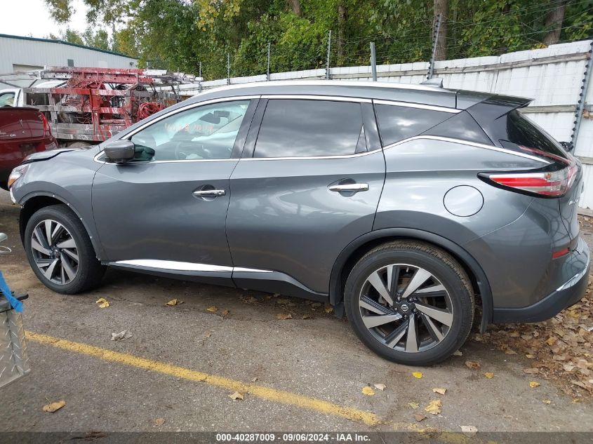 2018 Nissan Murano Platinum VIN: 5N1AZ2MHXJN170856 Lot: 40287009