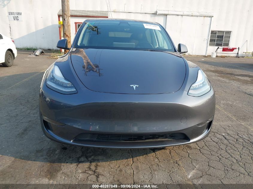 2022 Tesla Model Y Long Range Dual Motor All-Wheel Drive VIN: 7SAYGDEEXNF408978 Lot: 40287049