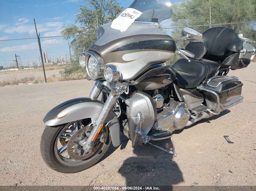 2013 HARLEY-DAVIDSON FLHTCUSE CVO ULTRA CLS ELECTRA GLD - 1HD1PR815DB957718