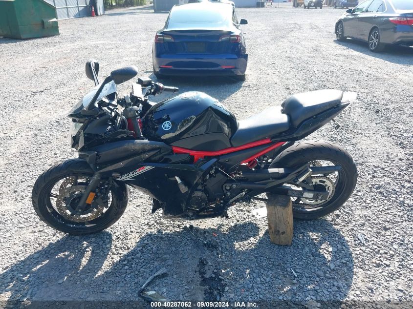 2016 Yamaha Fz6 R VIN: JYARJ18E1GA014631 Lot: 40287062