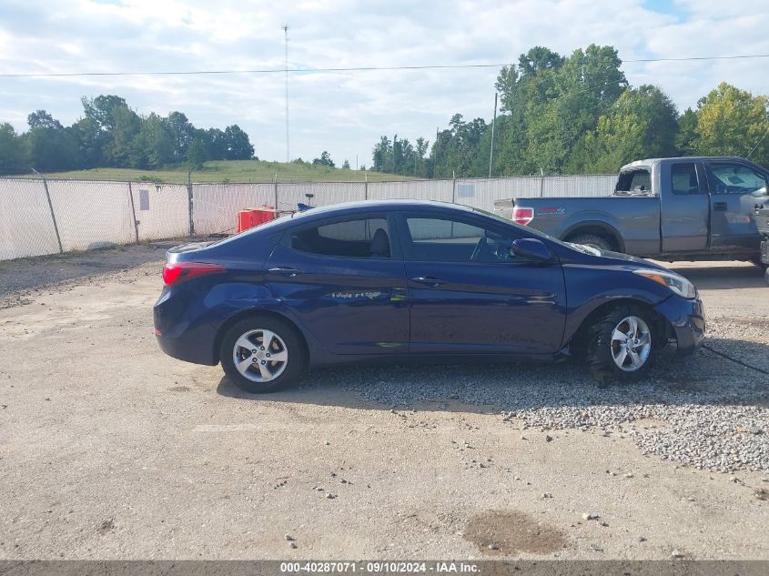 2014 Hyundai Elantra Se VIN: 5NPDH4AEXEH529770 Lot: 40287071