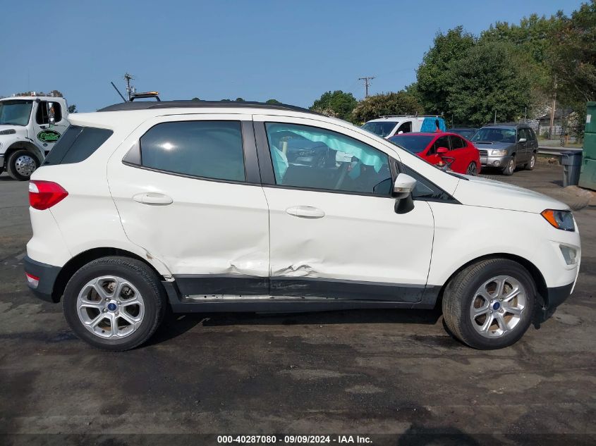 2020 Ford Ecosport Se VIN: MAJ3S2GE8LC370061 Lot: 40287080