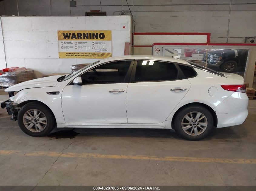 2016 Kia Optima Lx VIN: KNAGT4L34G5090685 Lot: 40287085