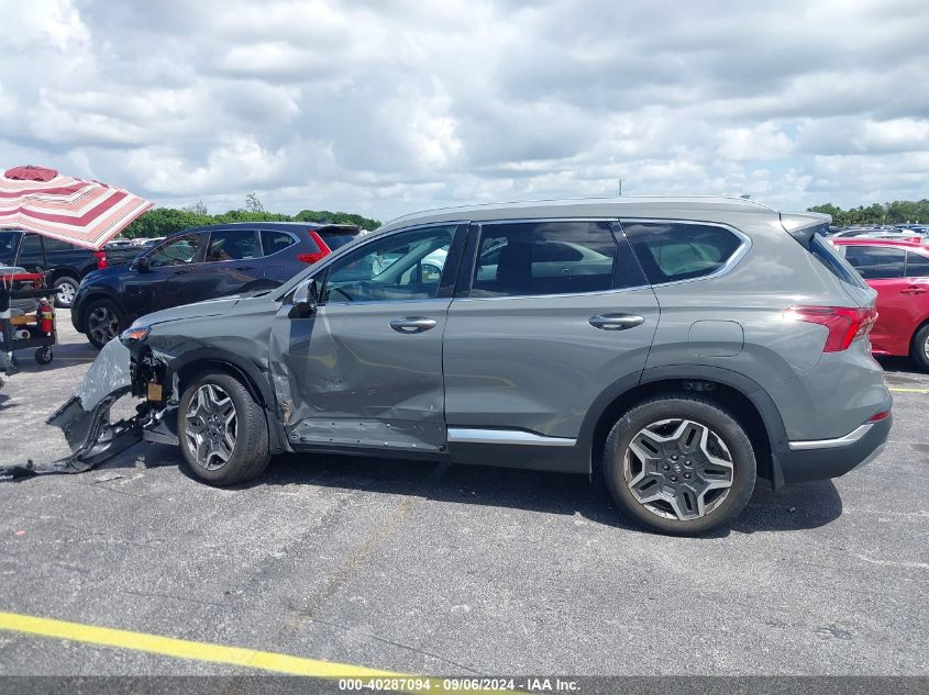 2022 Hyundai Santa Fe Limited VIN: 5NMS44AL0NH430115 Lot: 40287094