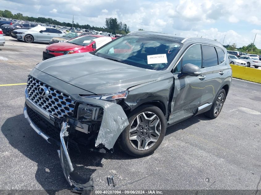 2022 Hyundai Santa Fe Limited VIN: 5NMS44AL0NH430115 Lot: 40287094